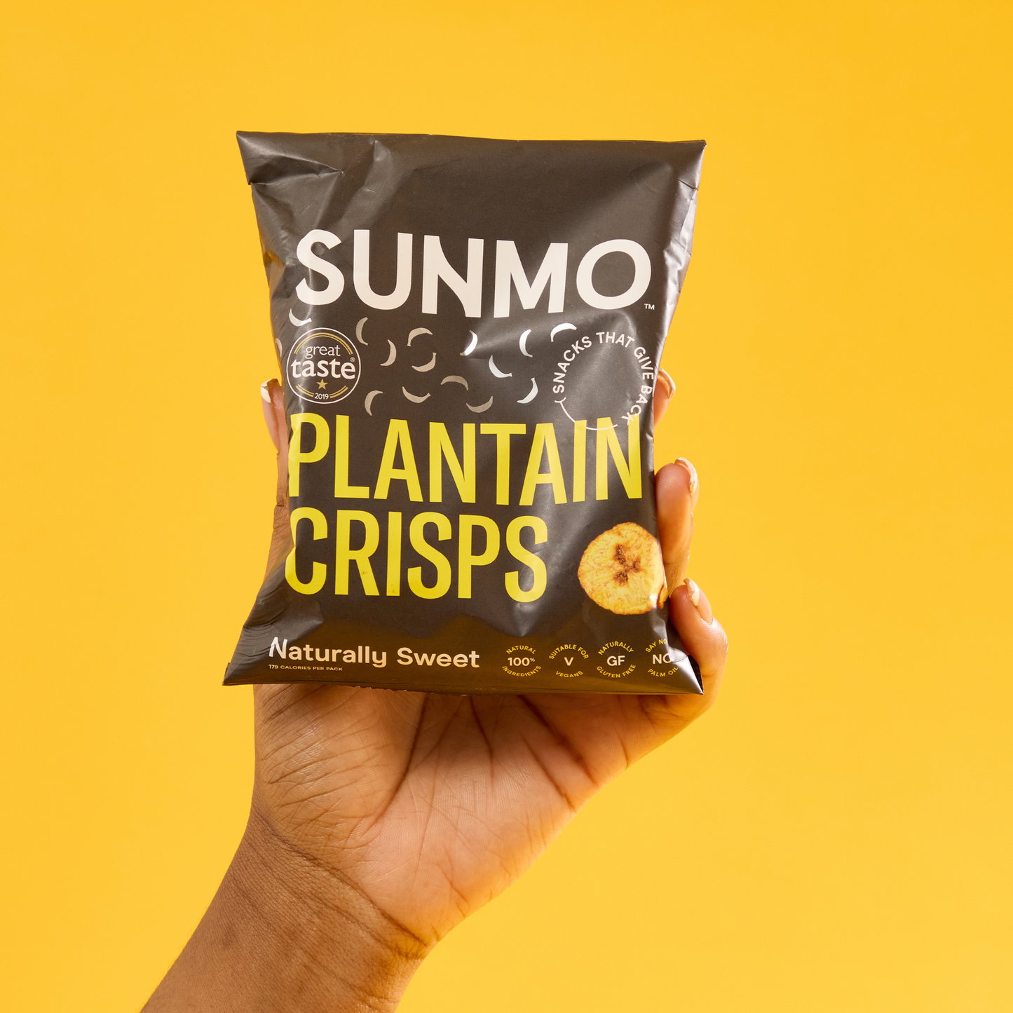 Naturally Sweet Plantain Crisps (Box of 12)