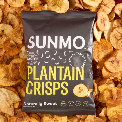 Naturally Sweet Plantain Crisps (Box of 12)