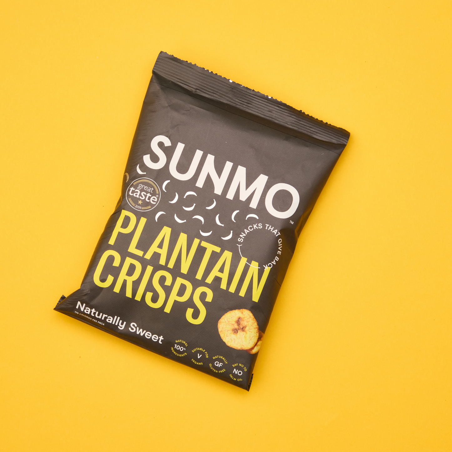 Naturally Sweet Plantain Crisps (Box of 12)